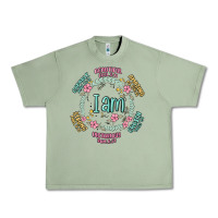 Oil Green i am inspiration Urban Heavy Tee - MaliasSmallBusiness