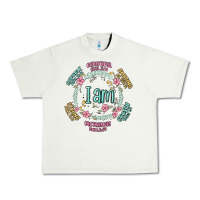 Pistachio i am inspiration Urban Heavy Tee - MaliasSmallBusiness