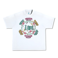 White i am inspiration Urban Heavy Tee - MaliasSmallBusiness