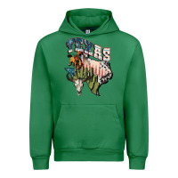Emerald Texas 4th of July Urban Hoodie - FaDigitalArtStudio