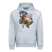 Heather Grey Texas 4th of July Urban Hoodie - FaDigitalArtStudio
