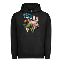 Pigment Black Texas 4th of July Urban Hoodie - FaDigitalArtStudio