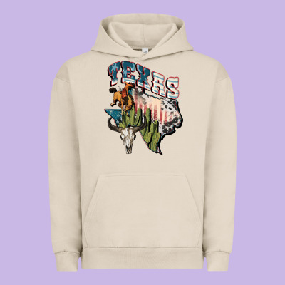 Texas 4th Of July Urban Hoodie Designed By Fadigitalartstudio