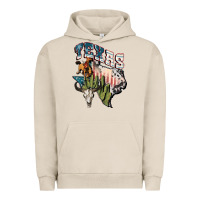 Pigment French Oak Texas 4th of July Urban Hoodie - FaDigitalArtStudio