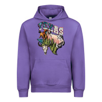 Tulip Texas 4th of July Urban Hoodie - FaDigitalArtStudio