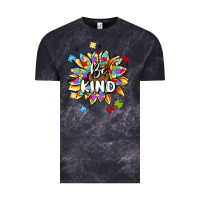 Cloud Black be kind Vintage Tee - MaliasSmallBusiness