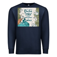 Navy amazing doctor Premium Sweatshirt - TumblerDesignByShophia