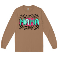 Toasted Coconut mama leopard Long Sleeve Tee - MaliasSmallBusiness