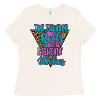 Bone THE THUNDER ROLLS AND THE LIGHTNIN’ STRİKES Ladies Tee - JahusDesignShop