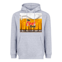 Heather Grey the cool dad and beer Heavyweight Hoodie - TumblerDesignByShophia