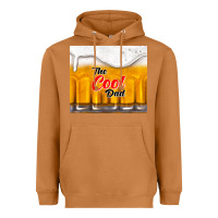 Meerkat the cool dad and beer Heavyweight Hoodie - TumblerDesignByShophia
