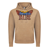 Vintage Coffee American Babe With Sunflowers Vintage Hoodie - LillyAllenDesigns