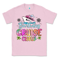 Bubblegum Pink birthday cruise crew Classic Tee - MaliasSmallBusiness