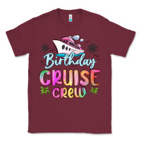 Burgundy birthday cruise crew Classic Tee - MaliasSmallBusiness