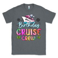 Charcoal Heather birthday cruise crew Classic Tee - MaliasSmallBusiness