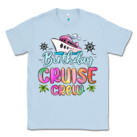Dusty Blue birthday cruise crew Classic Tee - MaliasSmallBusiness