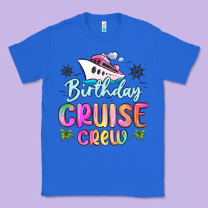Birthday Cruise Crew Classic Tee Designed By Maliassmallbusiness