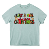 Arona just a girl who loves christmas with cookies Heavy Core Tee - FaDigitalArtStudio