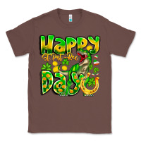 Chestnut Happy St Patricks Rex Day Classic Tee - CowhideDigitalArt
