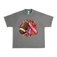 Tornado breast cancer ribbon and american football Urban Heavy Tee - MaliasSmallBusiness