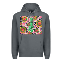 Rock mama with hippie daisies Premium Hoodie - TumblerDesignByShophia