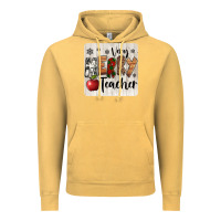 Vintage Mustard very merry teacher christmas coaster Vintage Hoodie - Jasminsmagicworld