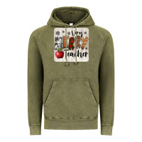Vintage Olive very merry teacher christmas coaster Vintage Hoodie - Jasminsmagicworld