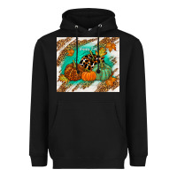 Black happy fall Heavyweight Hoodie - TumblerDesignByShophia