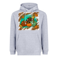 Heather Grey happy fall Heavyweight Hoodie - TumblerDesignByShophia