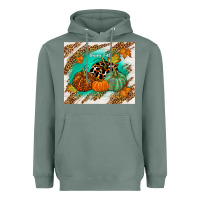 Sage happy fall Heavyweight Hoodie - TumblerDesignByShophia