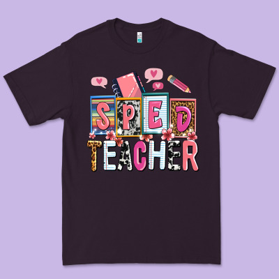 Sped Teacher Premium Tee Designed By Adodesignshop