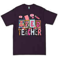 Plum sped teacher Premium Tee - AdoDesignShop