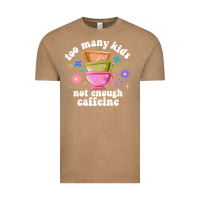 Vintage Coffee too many kids not enough caffeine Vintage Tee - JahusDesignShop