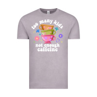 Vintage Zinc too many kids not enough caffeine Vintage Tee - JahusDesignShop