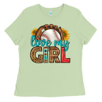 Matcha love my girl baseball Ladies Tee - HRA Design Shop