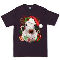 Plum christmas heifer Premium Tee - JahusDesignShop