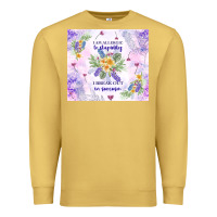 Antique Gold i am allergic to stupidity Premium Sweatshirt - TumblerDesignByShophia