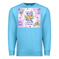 Ocean Blue i am allergic to stupidity Premium Sweatshirt - TumblerDesignByShophia