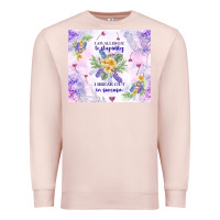 Pale Pink i am allergic to stupidity Premium Sweatshirt - TumblerDesignByShophia
