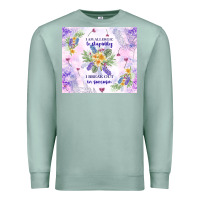 Seafoam i am allergic to stupidity Premium Sweatshirt - TumblerDesignByShophia