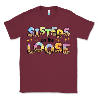Burgundy sisters on the loose Classic Tee - MaliasSmallBusiness