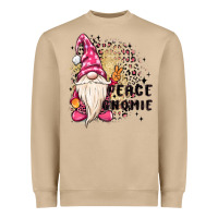 Mushroom peace gnomie Heavyweight Sweatshirt - MaliasSmallBusiness