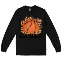 Black custom name basketball Long Sleeve Tee - MaliasSmallBusiness