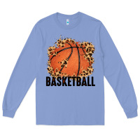 Colony Blue custom name basketball Long Sleeve Tee - MaliasSmallBusiness