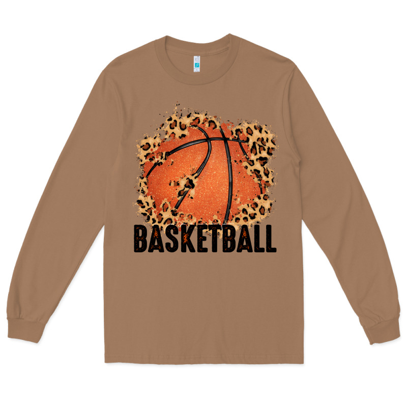 Custom Name Basketball Long Sleeve Tee by MaliasSmallBusiness | Teevron