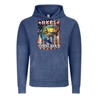 Vintage Denim Reel Cool Dad Bass Vintage Hoodie - LillyAllenDesigns