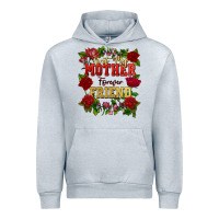 Heather Grey First my mother forever my friend Mother's Day Urban Hoodie - FaDigitalArtStudio