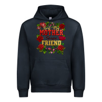 Navy First my mother forever my friend Mother's Day Urban Hoodie - FaDigitalArtStudio