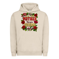 Pigment French Oak First my mother forever my friend Mother's Day Urban Hoodie - FaDigitalArtStudio