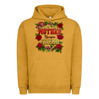 Pigment Peanut Butter First my mother forever my friend Mother's Day Urban Hoodie - FaDigitalArtStudio